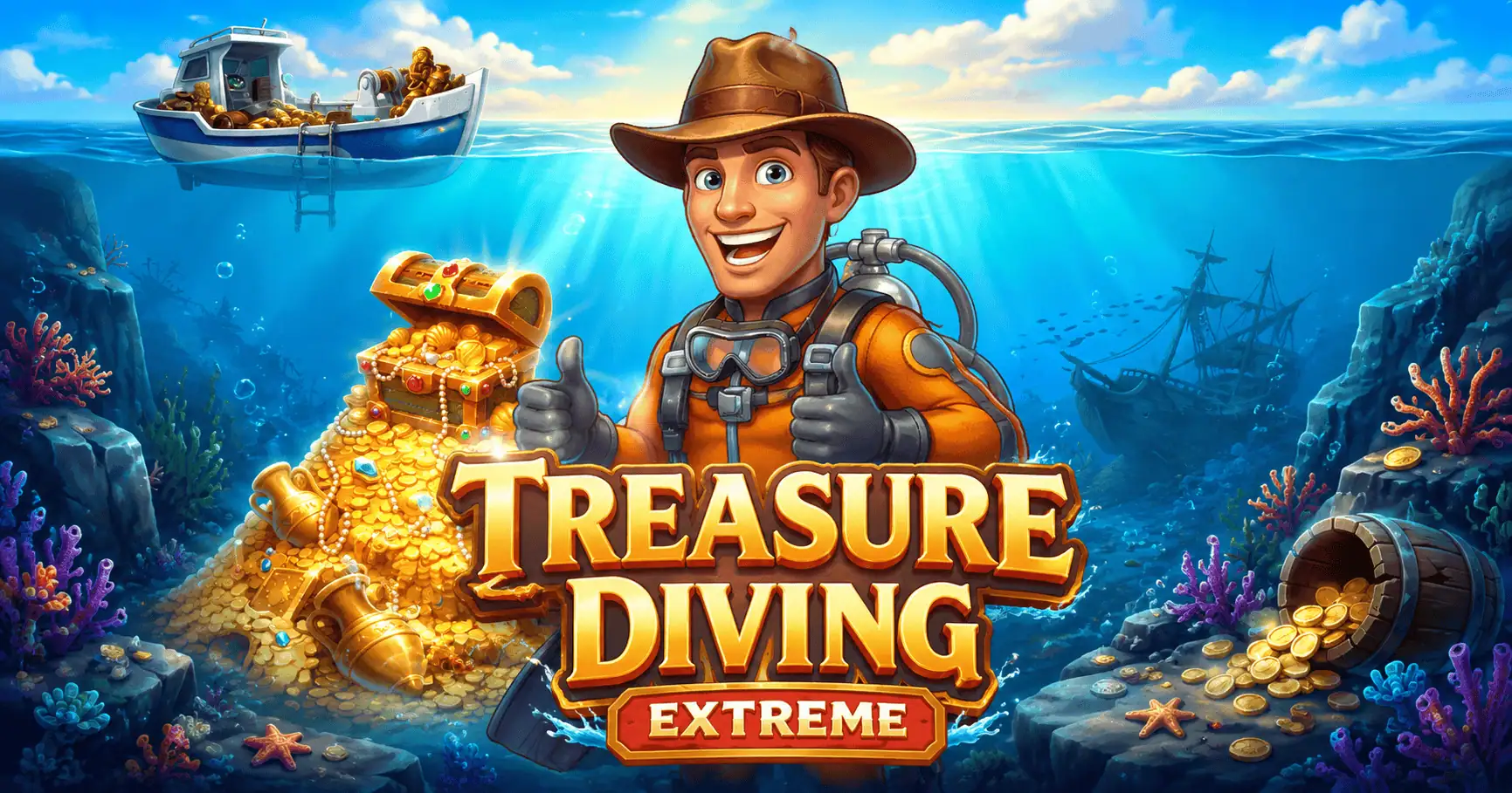 Treasure Diving Extreme Slot Demo by Sunnie Gaming slot cover image