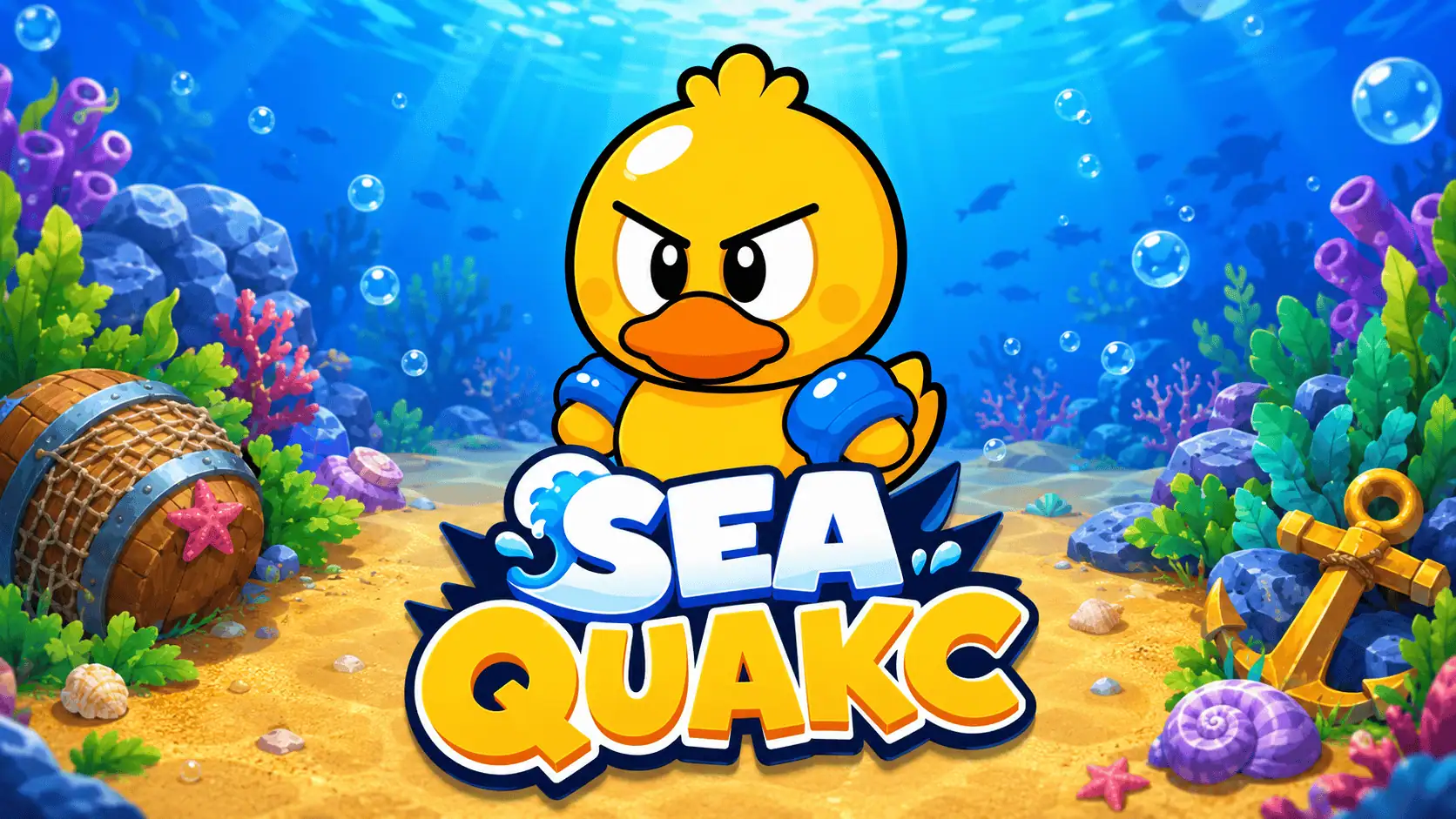Sea Quakc Slot by Taplab Free Play slot cover image