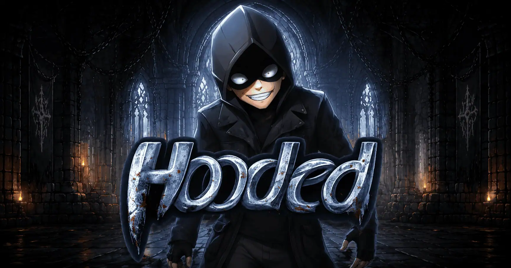 Hooded Slot Demo by Teacup Gaming slot cover image