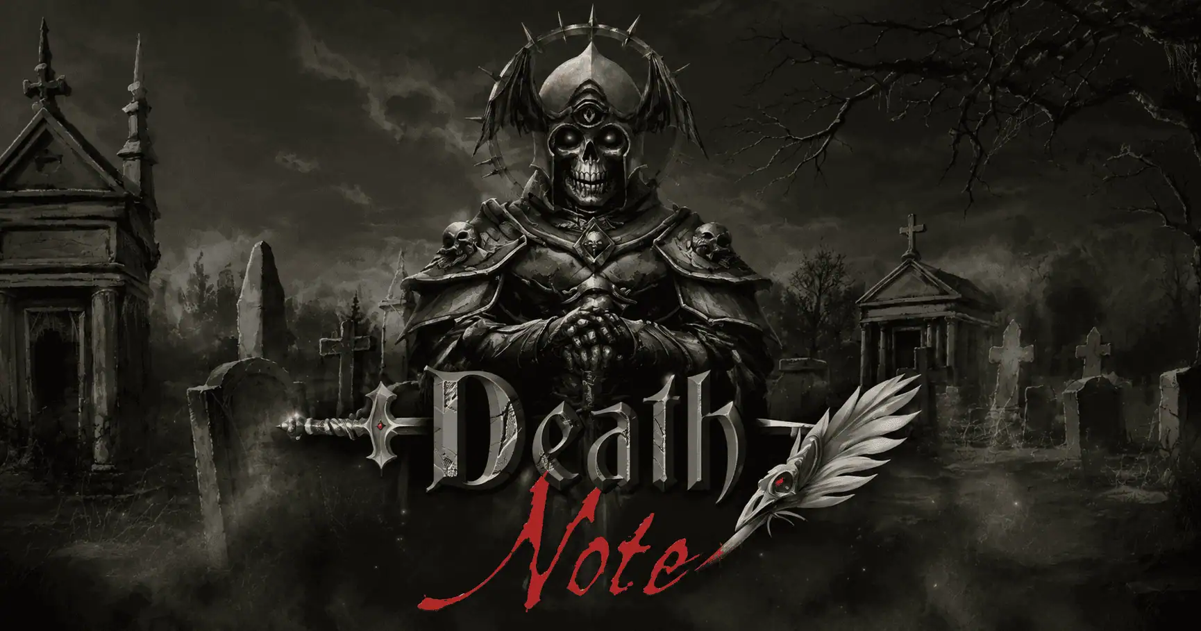 Death Note Slot Free Play by Throwaway slot cover image