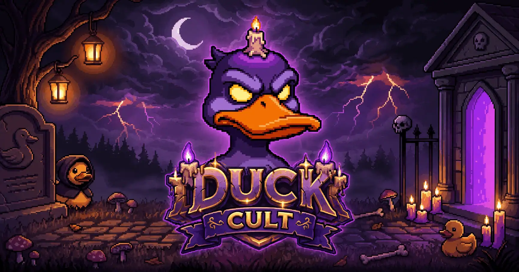 Duck Cult Slot by Tilt Room Games Free Play slot cover image