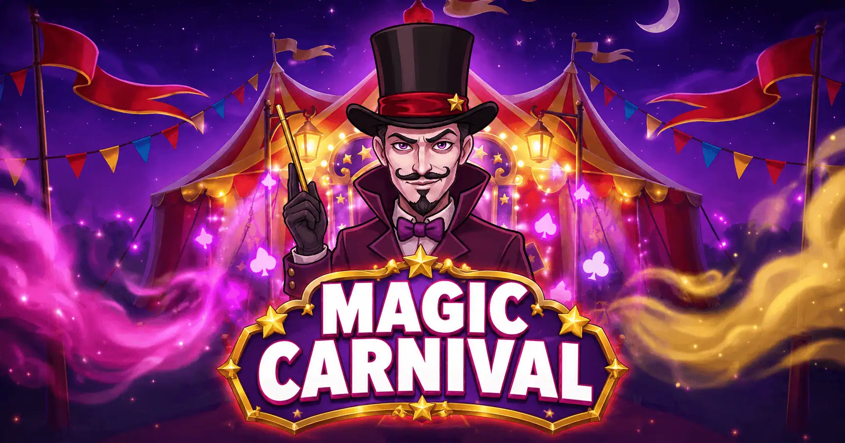 Magic Carnival Slot by Tilt Room Games Free Play slot cover image