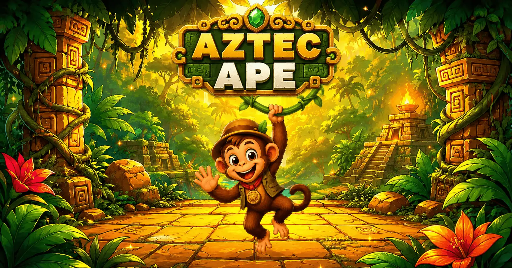 Aztec Ape Slot Demo by Top Level Gaming slot cover image