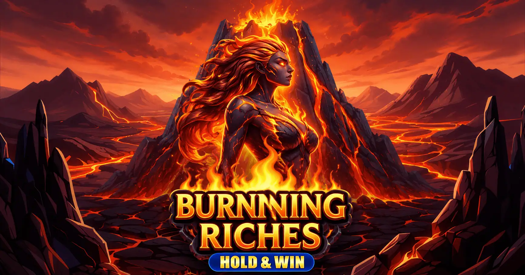 Burning Riches: Hold and Win Slot Demo by Toucan Royale slot cover image