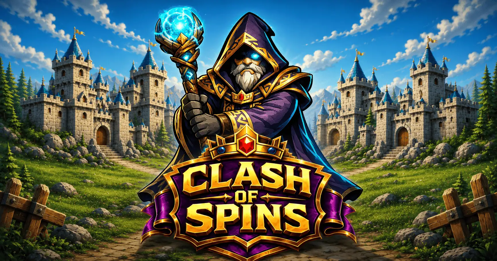 Clash of Spins Slot Demo by Venos Studio slot cover image