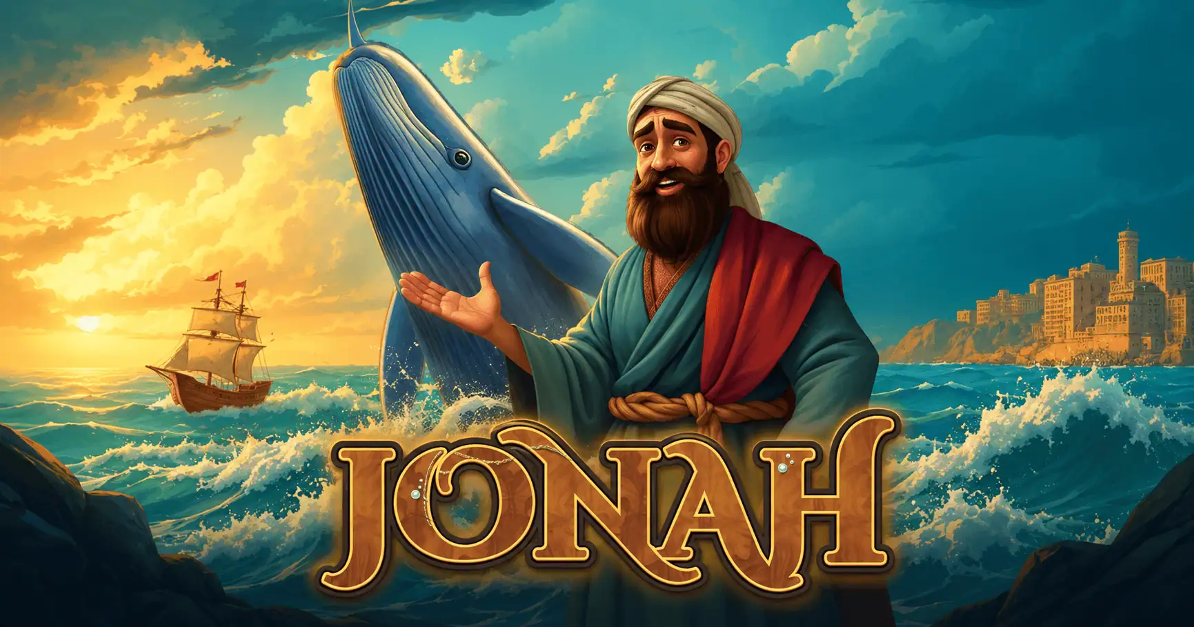 Jonah Slot Demo by Venos Studio slot cover image