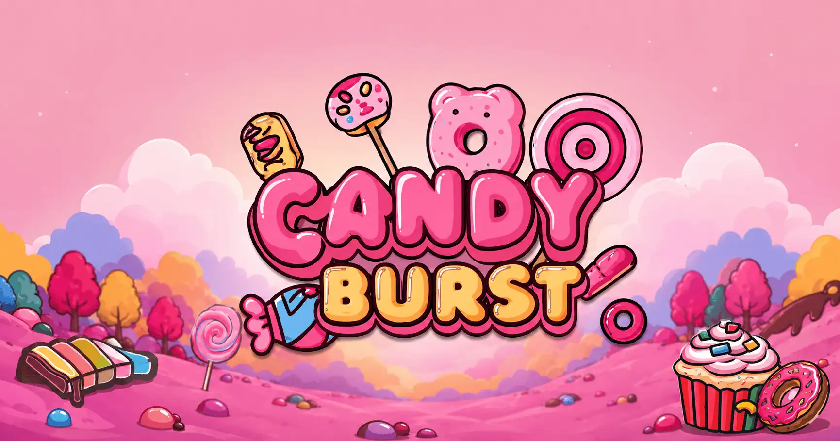 Candy Burst Slot Demo by Vesper Studios slot cover image