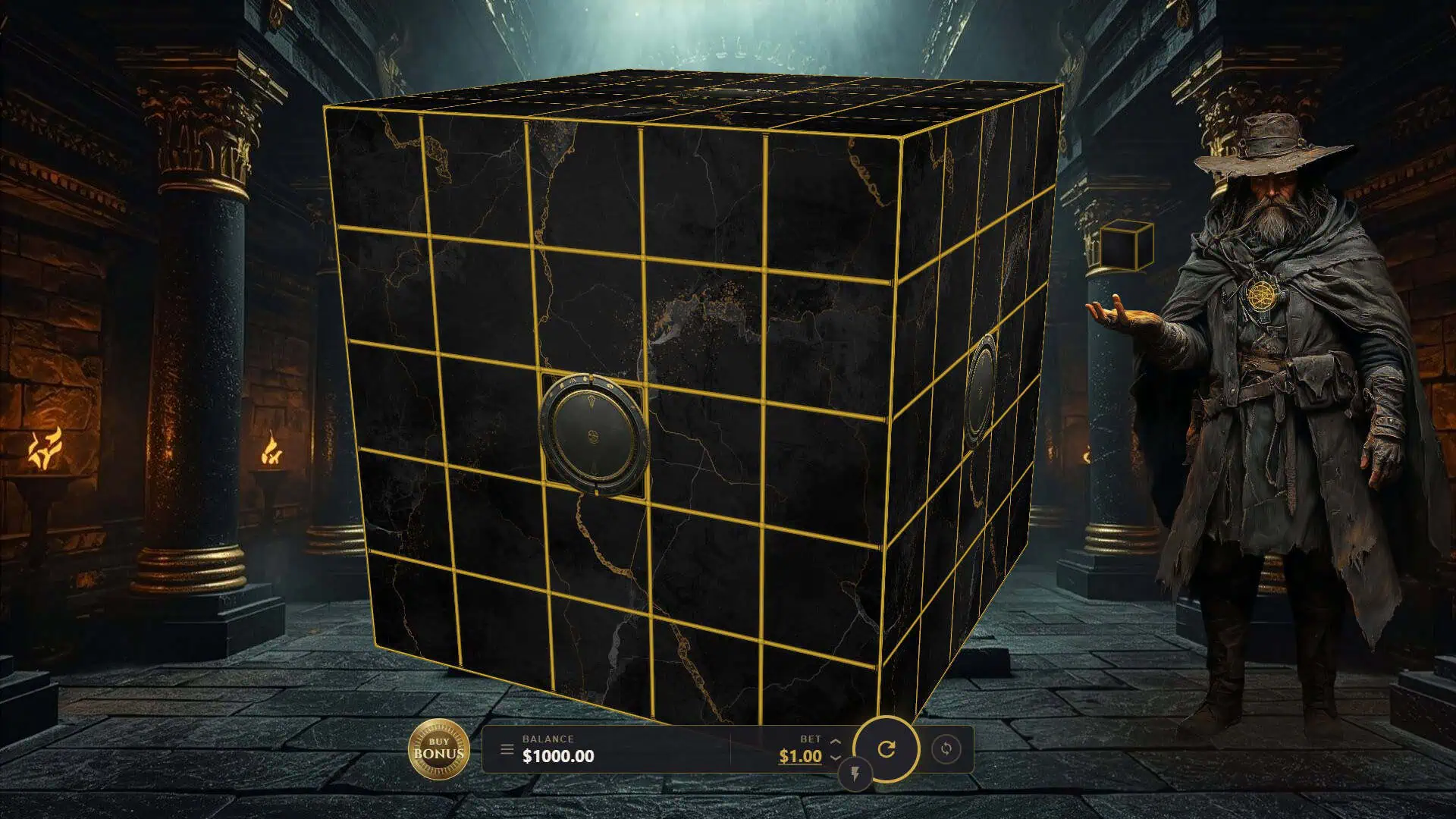 Secret of Horalim's Tomb slot gameplay reels
