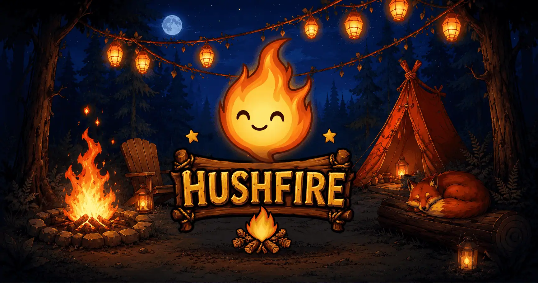 Hushfire Cluster Pays Slot Demo by Windfall Studios slot cover image