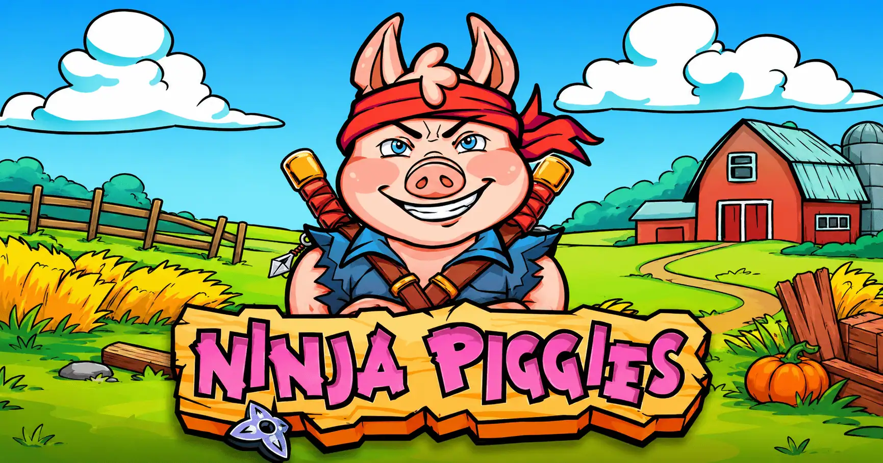 Ninja Piggies Slot Demo by Yosip Gaming slot cover image