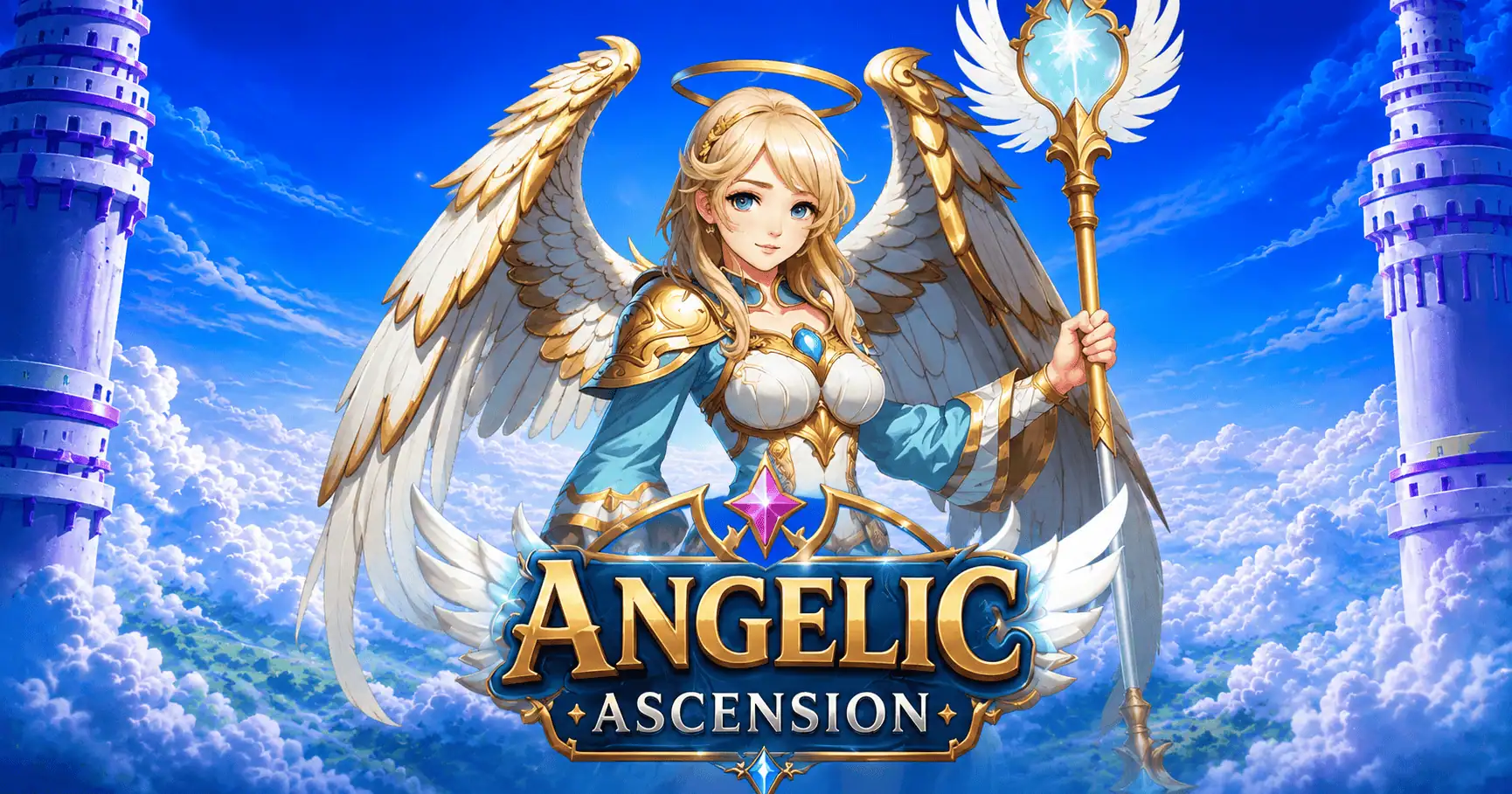 Angelic Ascension Slot Demo by Zentro Gaming slot cover image