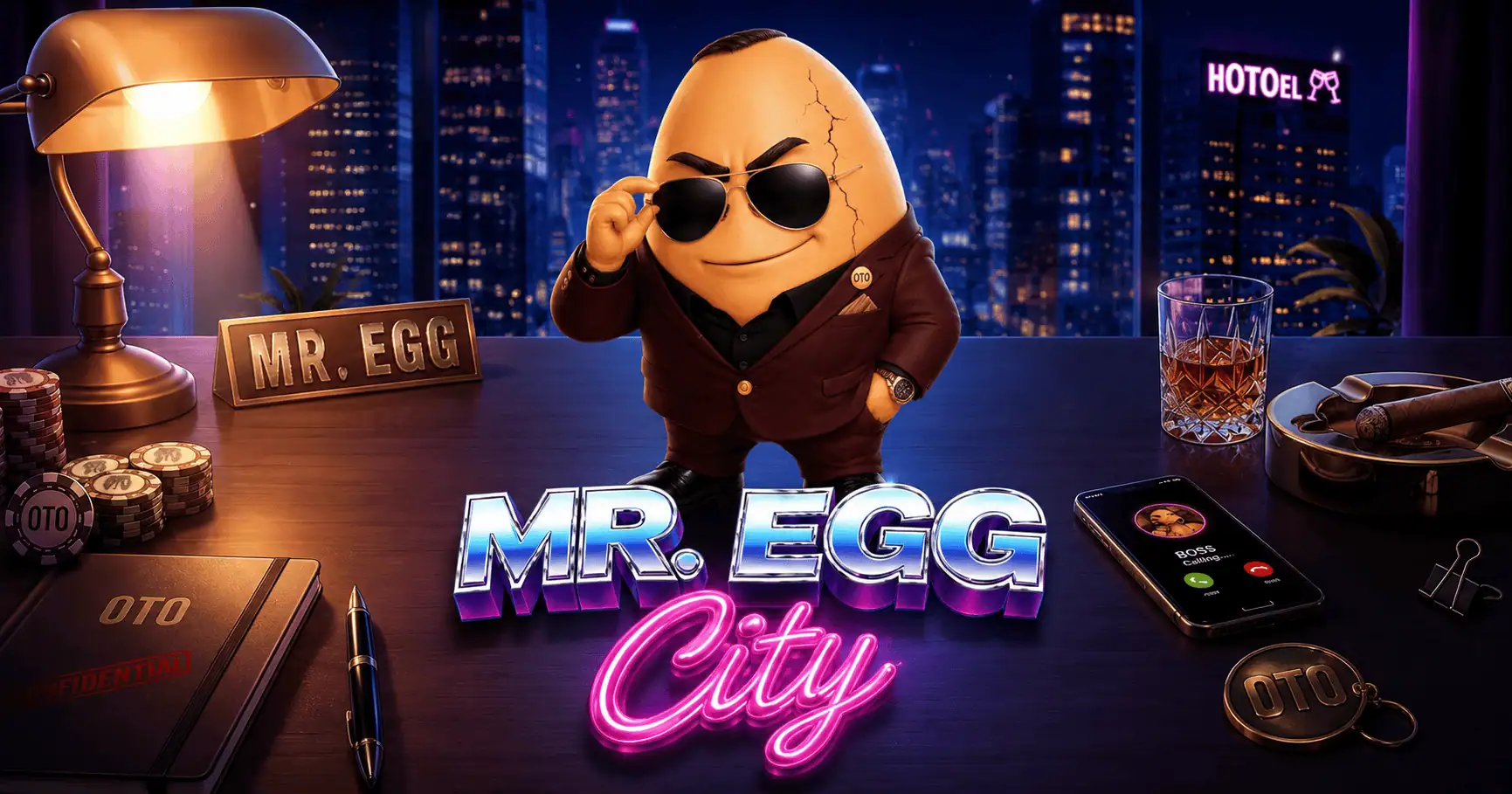 MR. Egg City Slot Demo by 0t0 Studios slot cover image