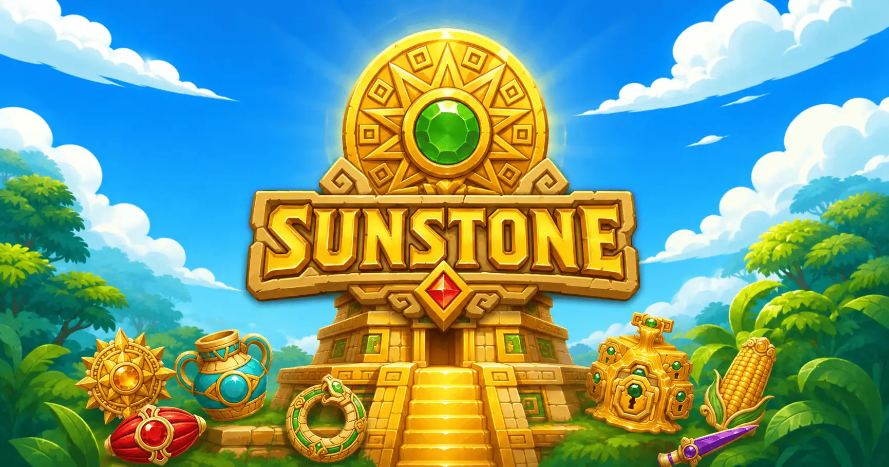 Sunstone Slot Demo by 888 Games slot cover image