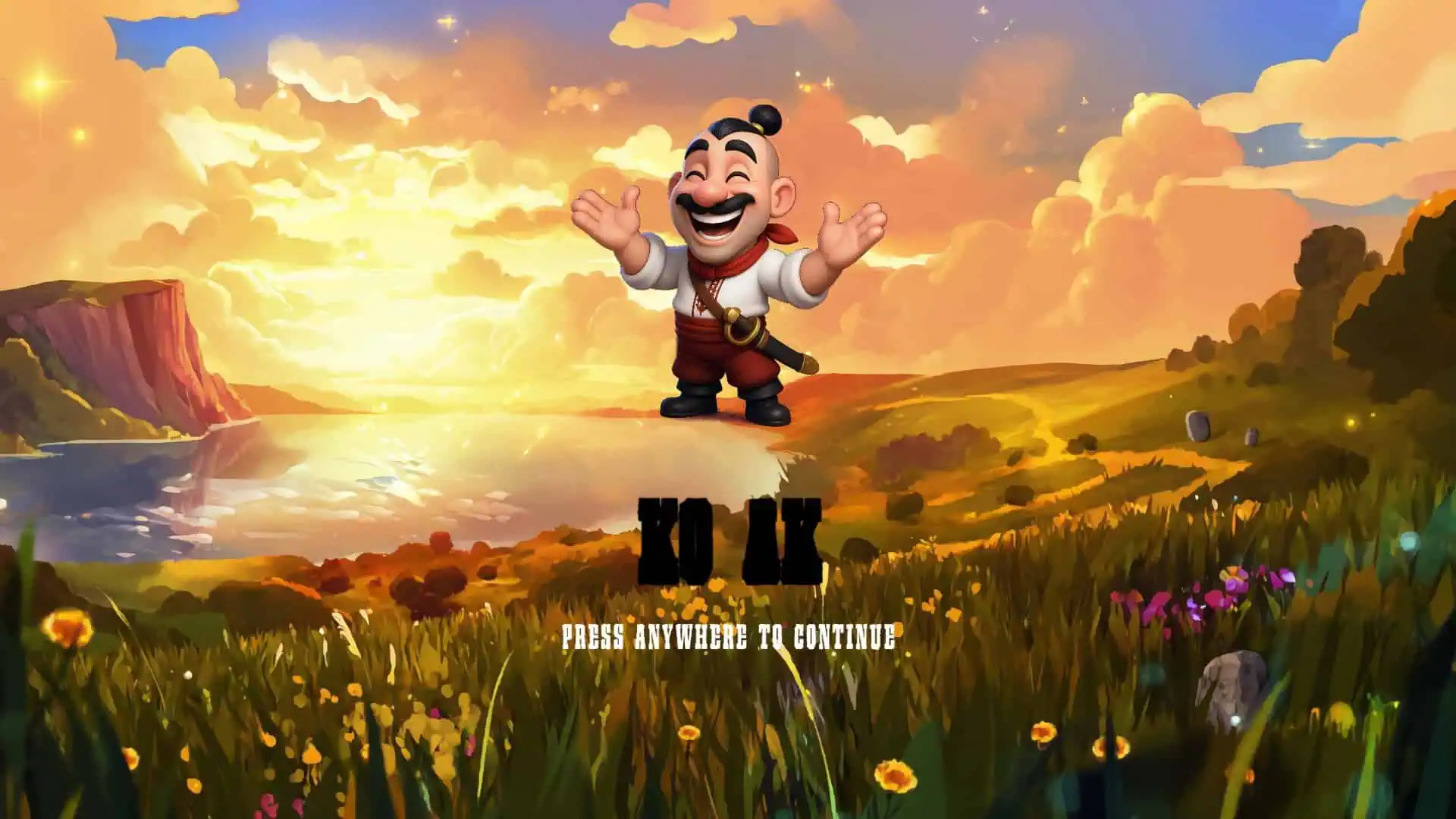 Kozak slot intro screen