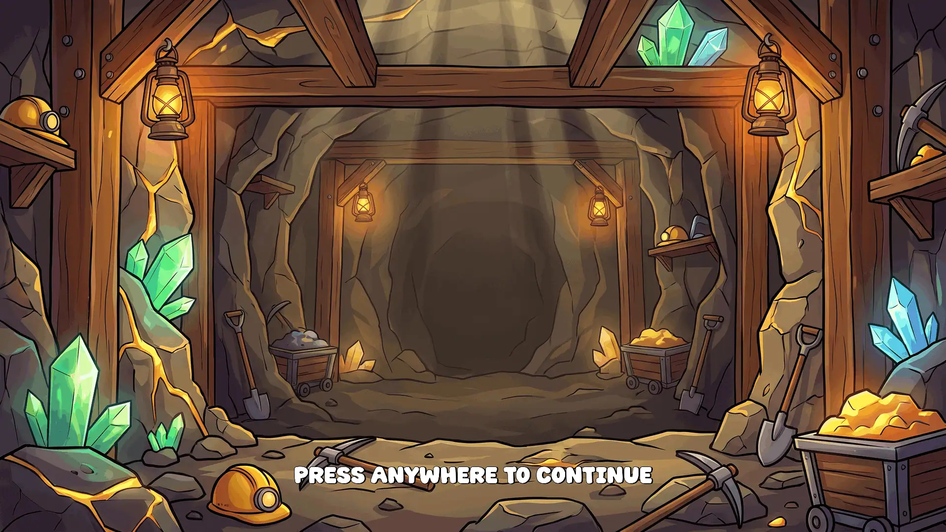 Gold Digger slot intro screen