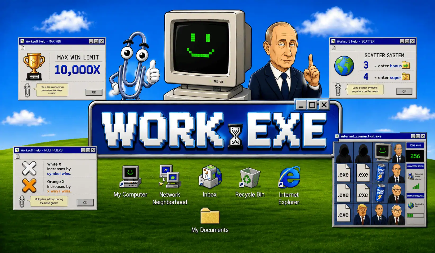 WORK.EXE Slot Demo by Arctic slot cover image