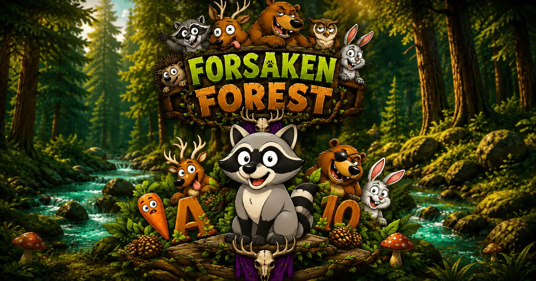 Forsaken forest Slot Demo by Astral Forge slot cover image