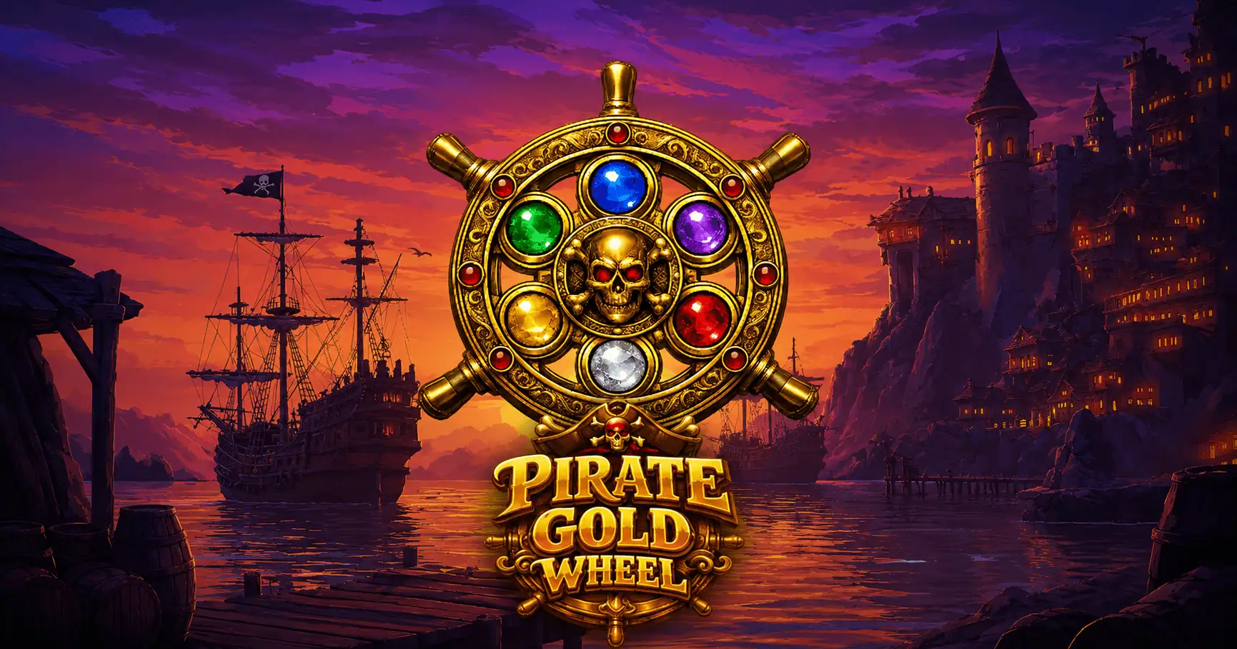 Pirate Gold Wheel Slot Demo by Ava Drop Games slot cover image