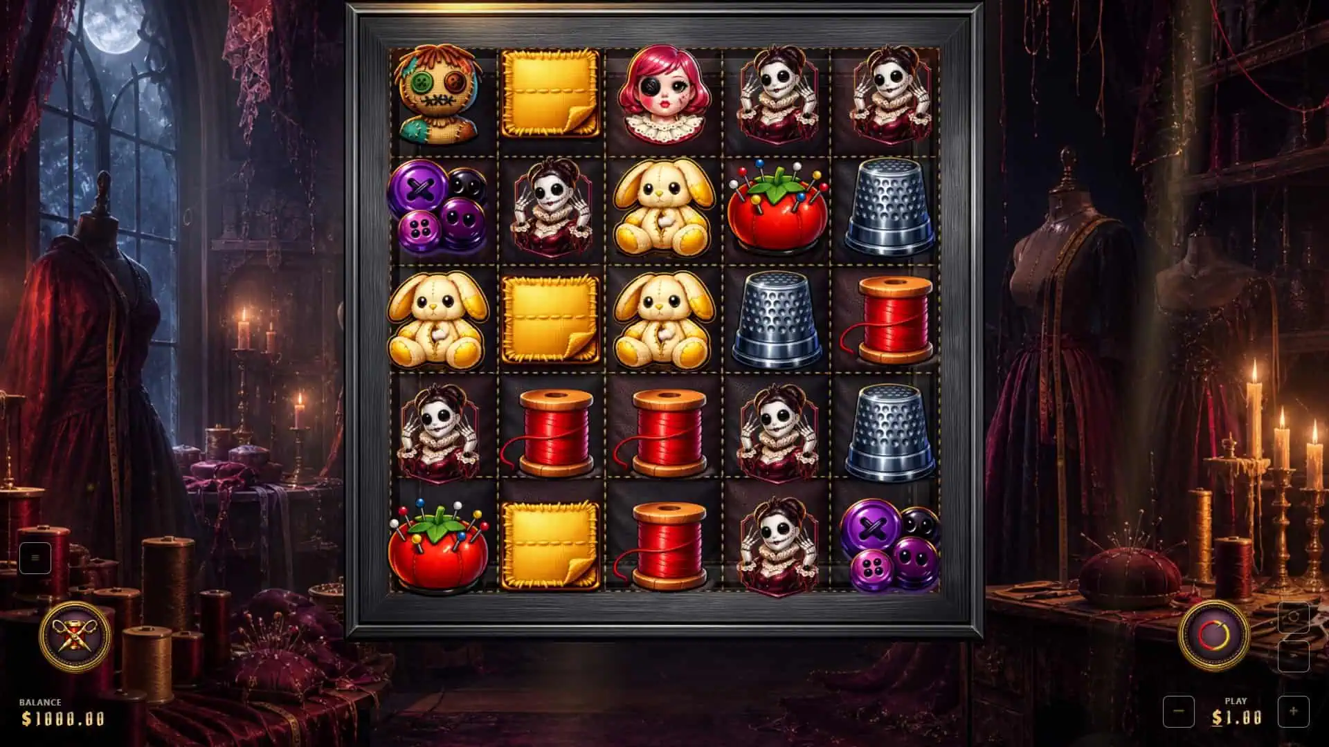 Stitch Rush slot gameplay reels