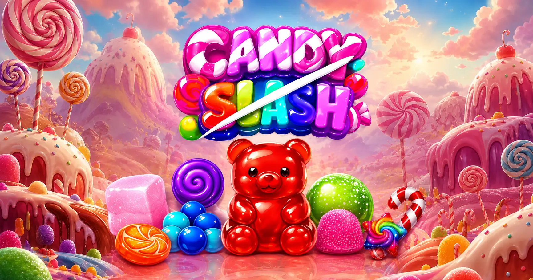 Candy Slash Slot Demo by Ava Studio slot cover image