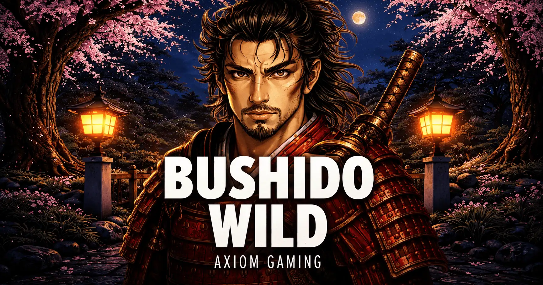 Bushido Wild Slot Demo by Axiom Gaming slot cover image