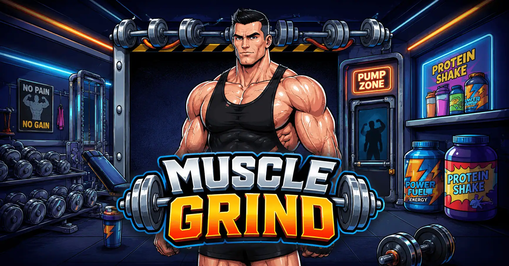 Swole Chad Slot Demo by AxisFrame Gaming slot cover image