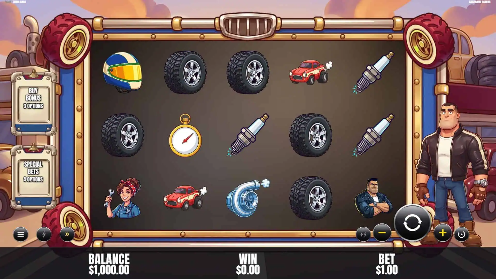Turbo Chad slot gameplay reels