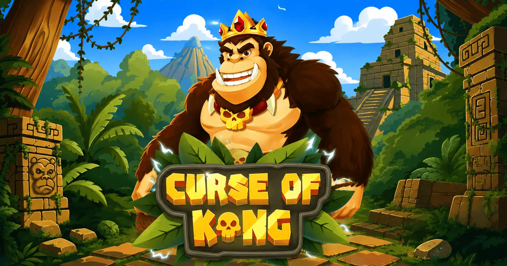 Curse of Kong Slot Demo by Bad Decision Gaming slot cover image