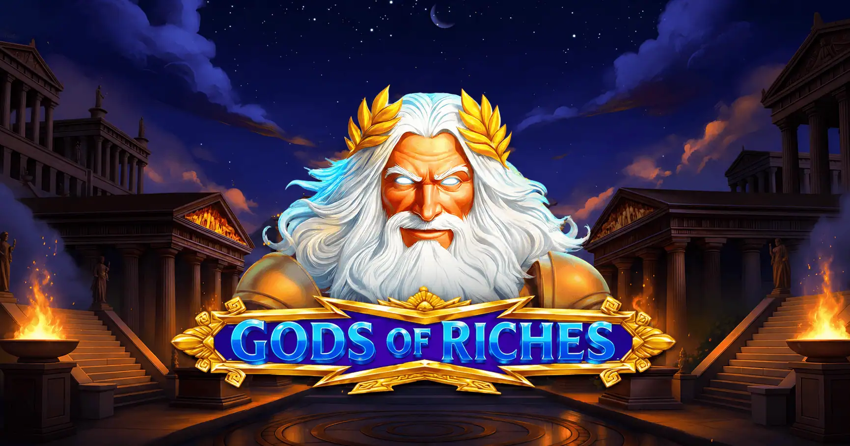 Gods of Riches Slot Demo by Big Crab Labs slot cover image