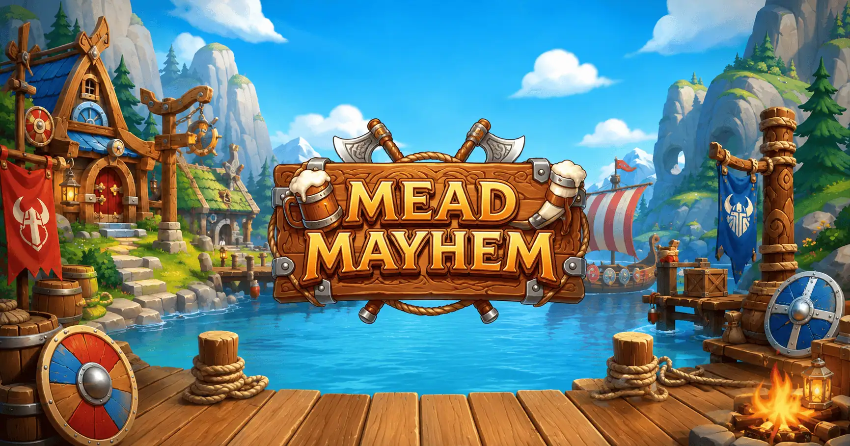 Mead Mayhem Slot Demo by Big Ducking Wings slot cover image