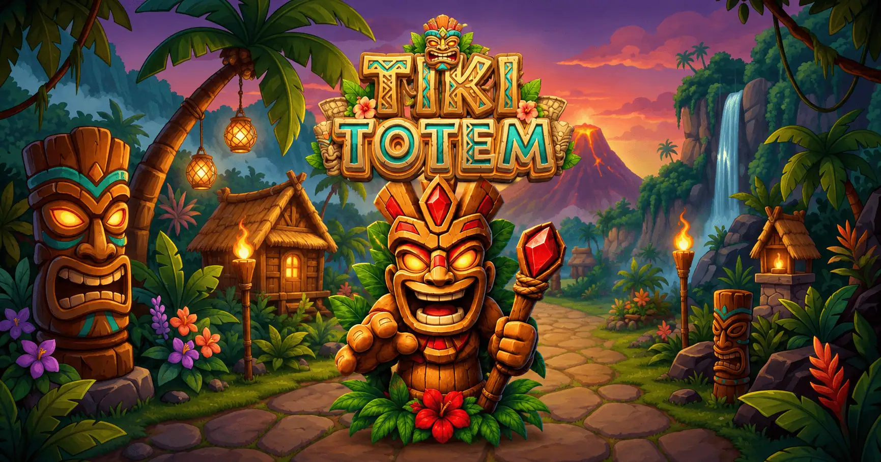 Tiki Totem Slot Demo by Big Ducking Wings slot cover image