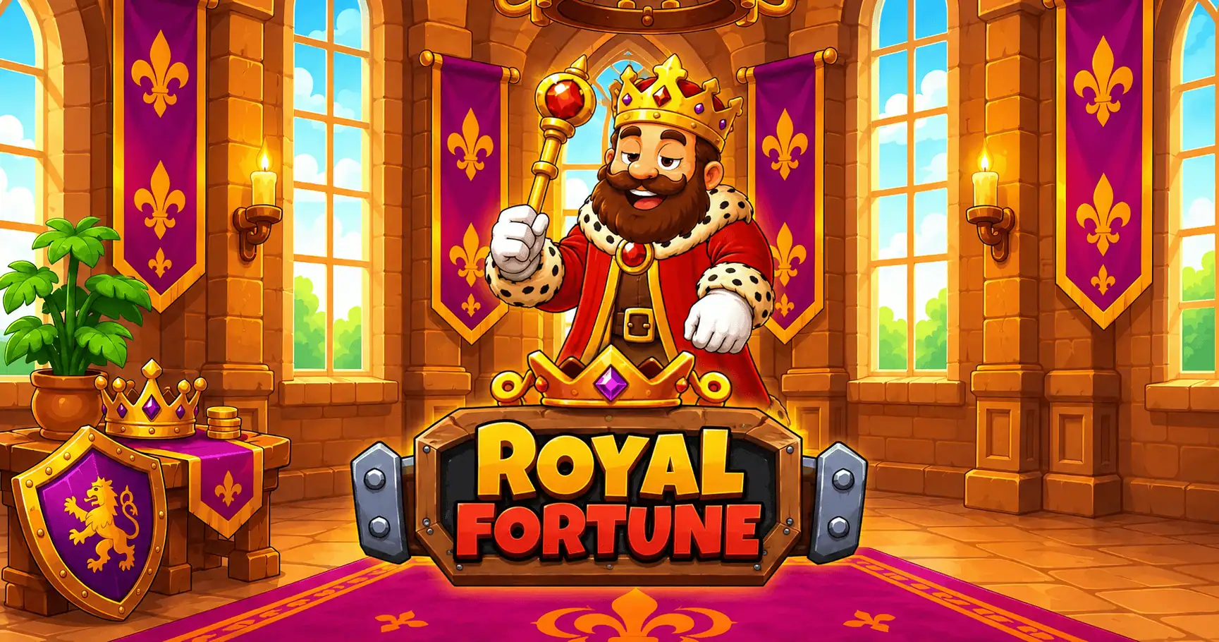 Royal Fortune Slot Demo by Big Gaming slot cover image