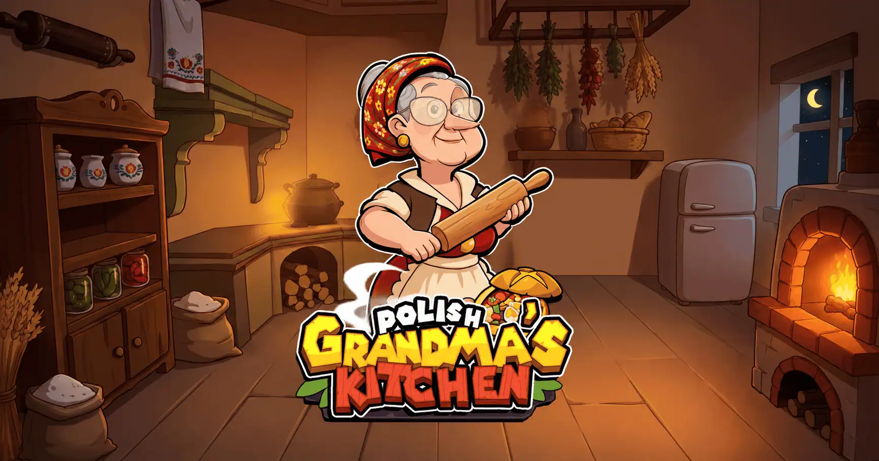 Polish Grandmas Kitchen Slot Demo by Black Coffee Studios slot cover image