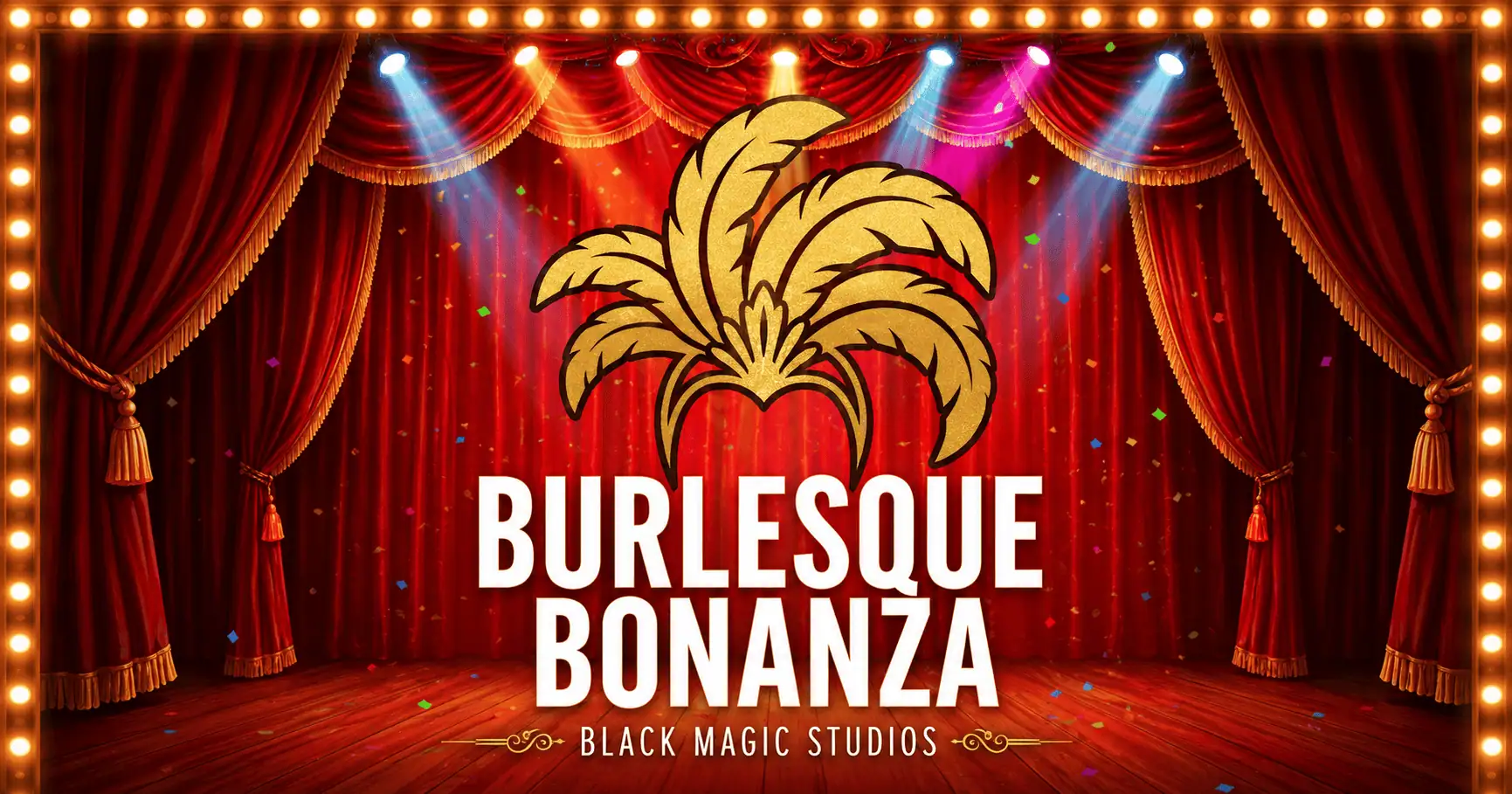Burlesque Bonanza Slot Demo by Black Magic Studios slot cover image