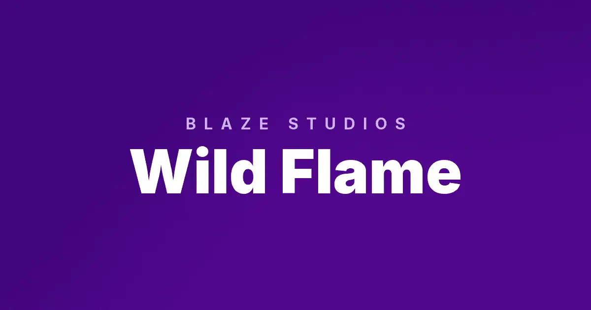 Wild Flame slot cover image