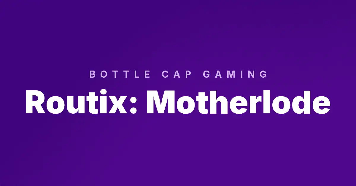 Routix: Motherlode slot cover image