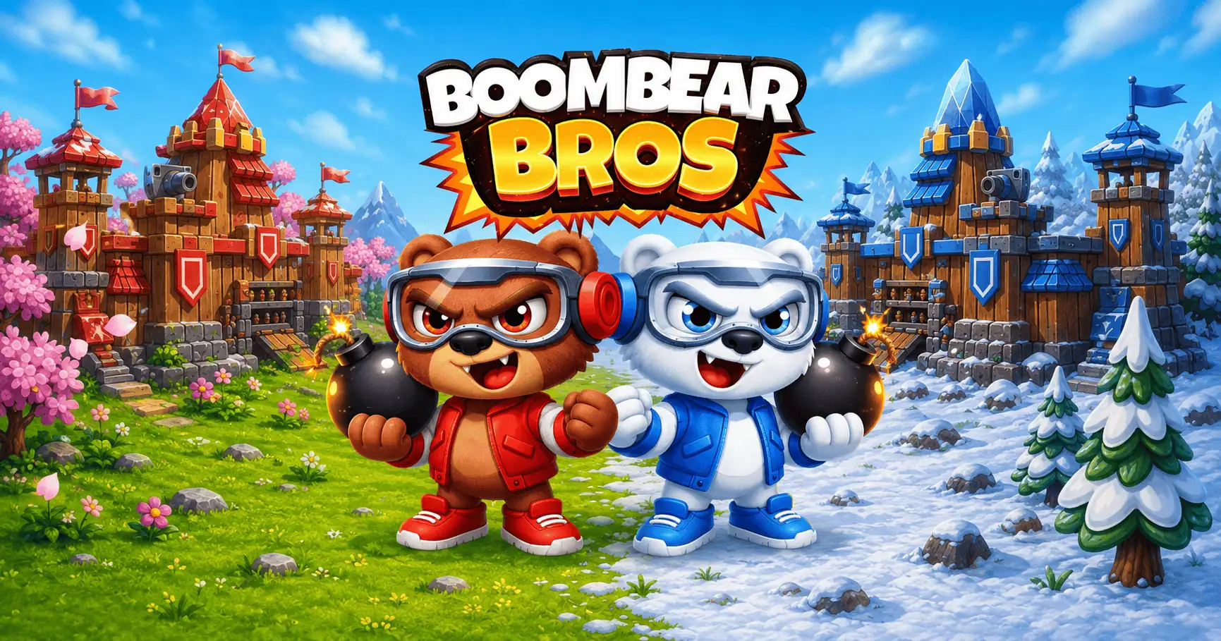 Boombear Bros Cluster Pays Slot Demo by Bullshark Games slot cover image