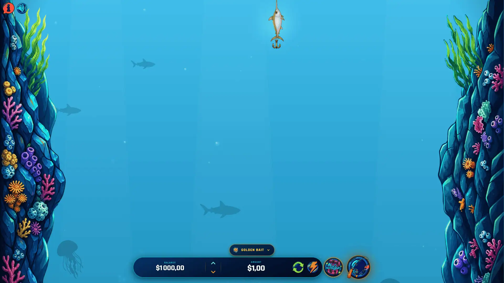 Deep Catch bonus buy menu