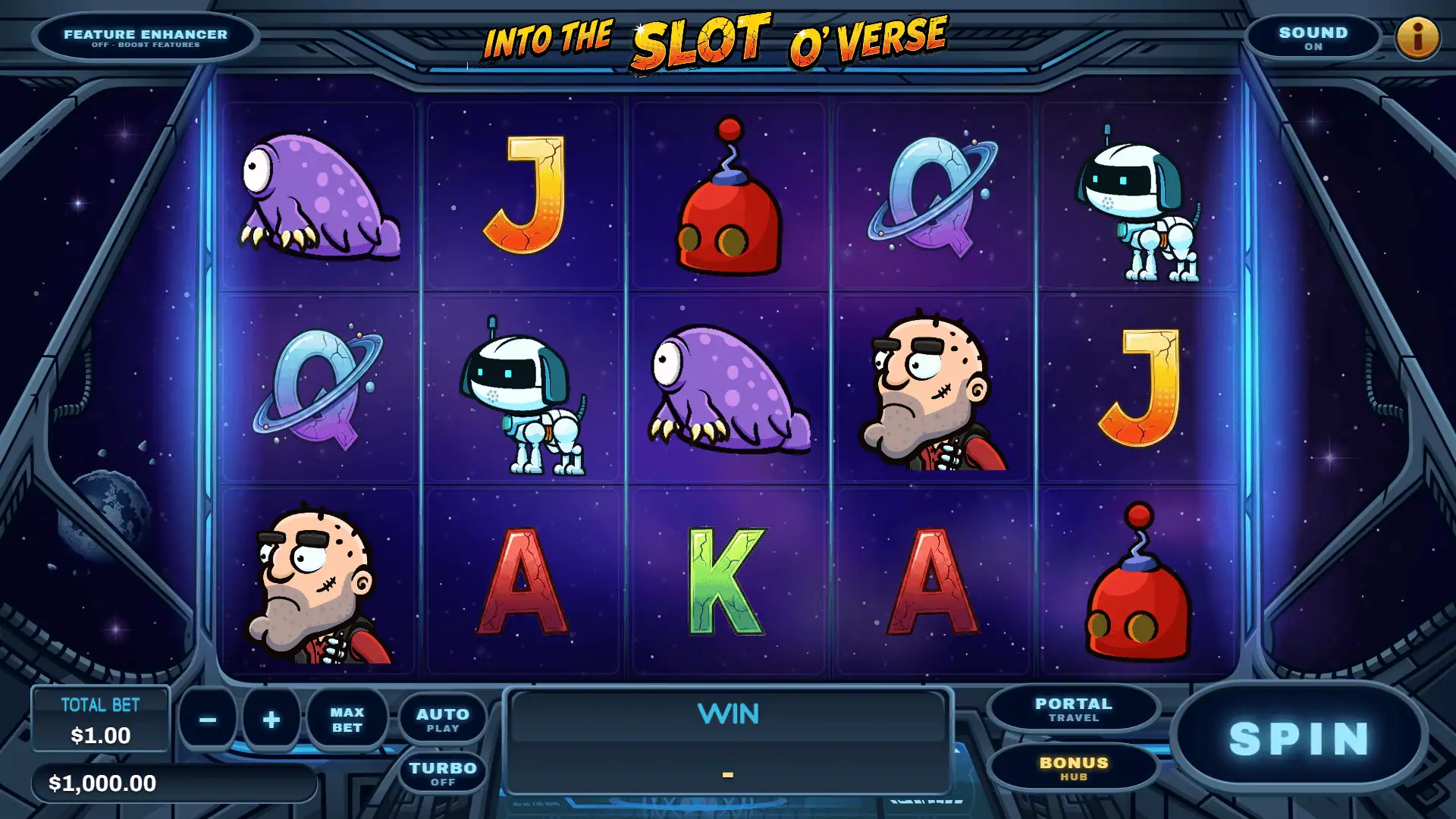 Into The slot gameplay reels