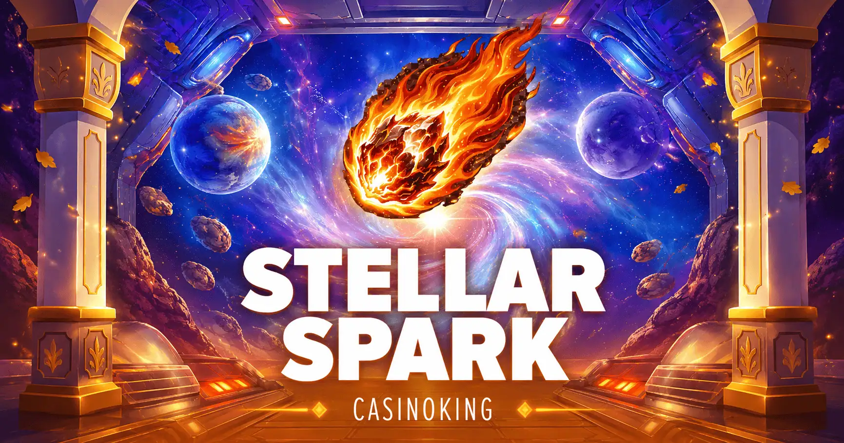 Stellar Spark Slot Demo by Casinoking slot cover image