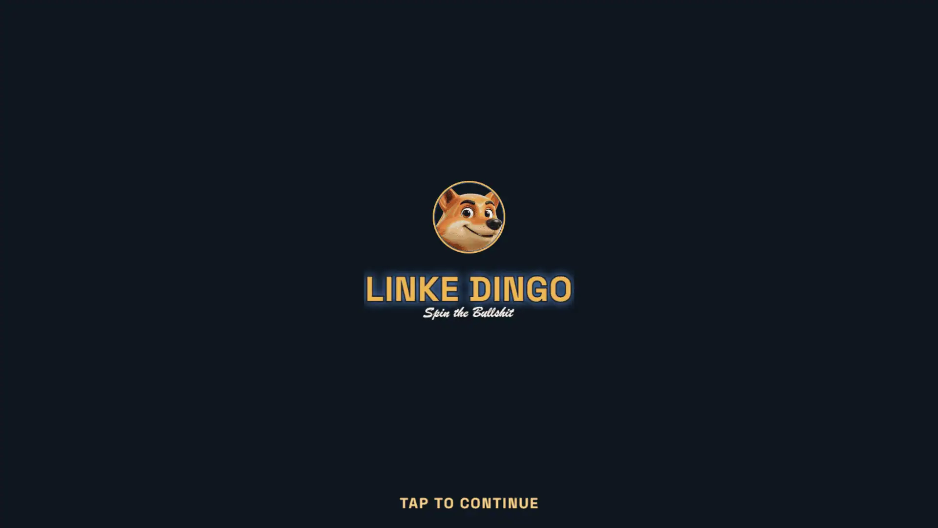 Linke Dingo slot intro screen
