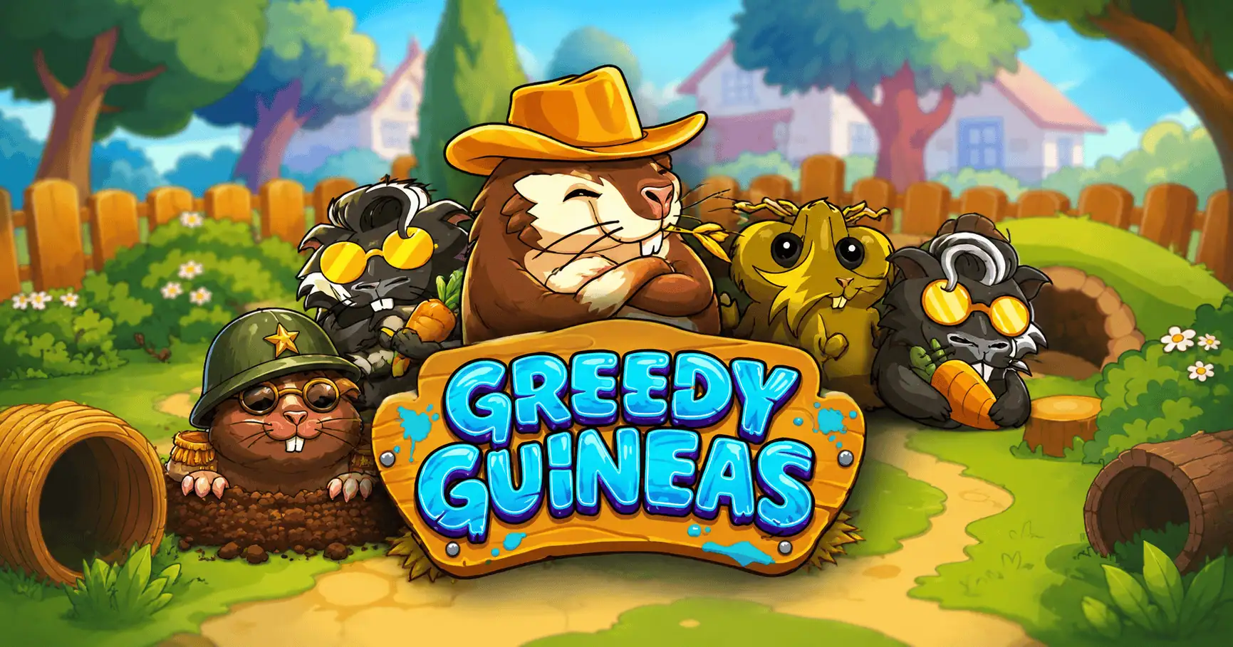 Greedy Guineas Slot Demo by Cipher Games slot cover image