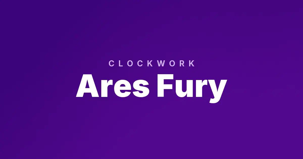 Ares Fury slot cover image