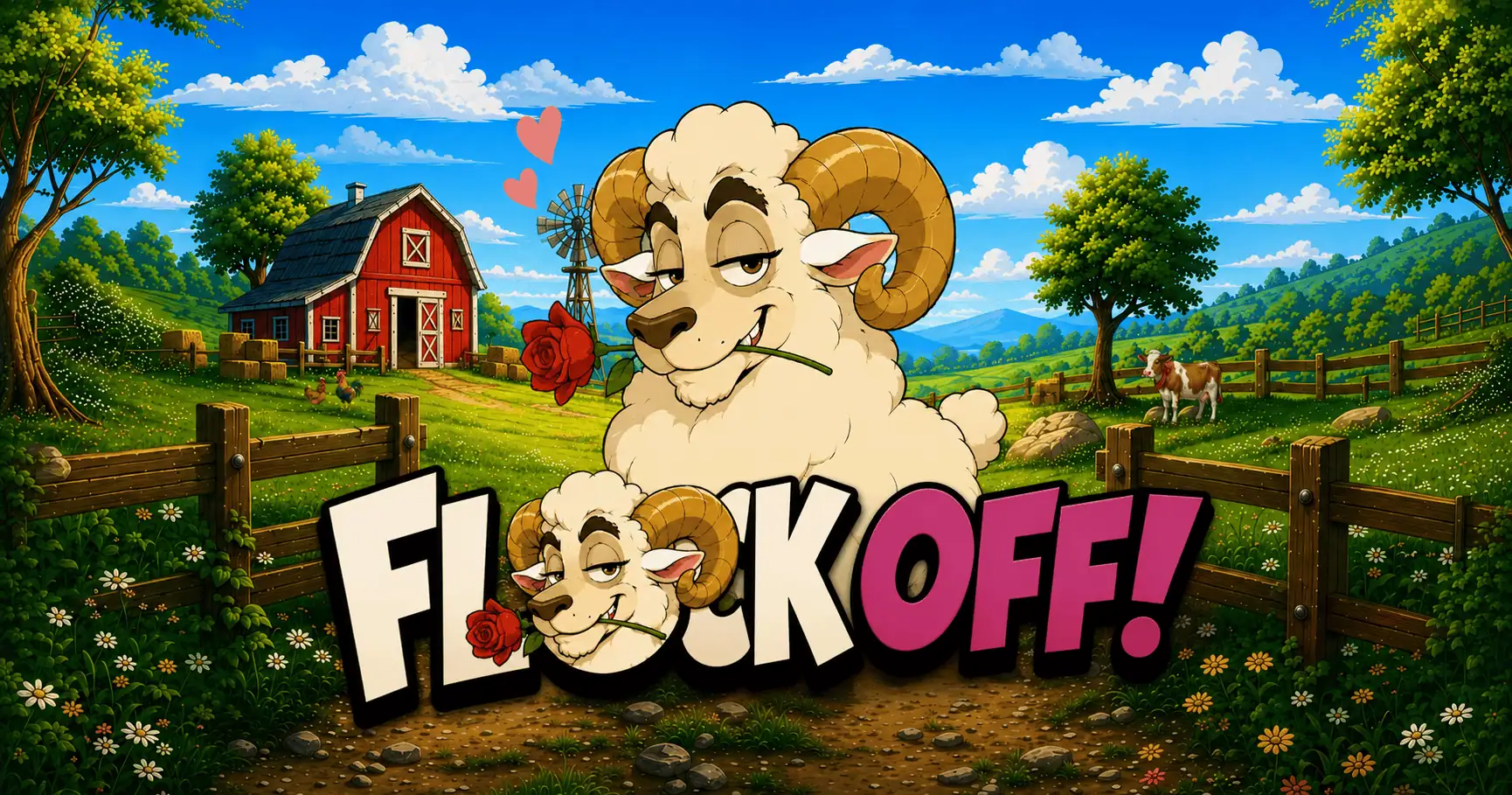 Flock OFF! Slot Demo by Clueless Kangaroo slot cover image