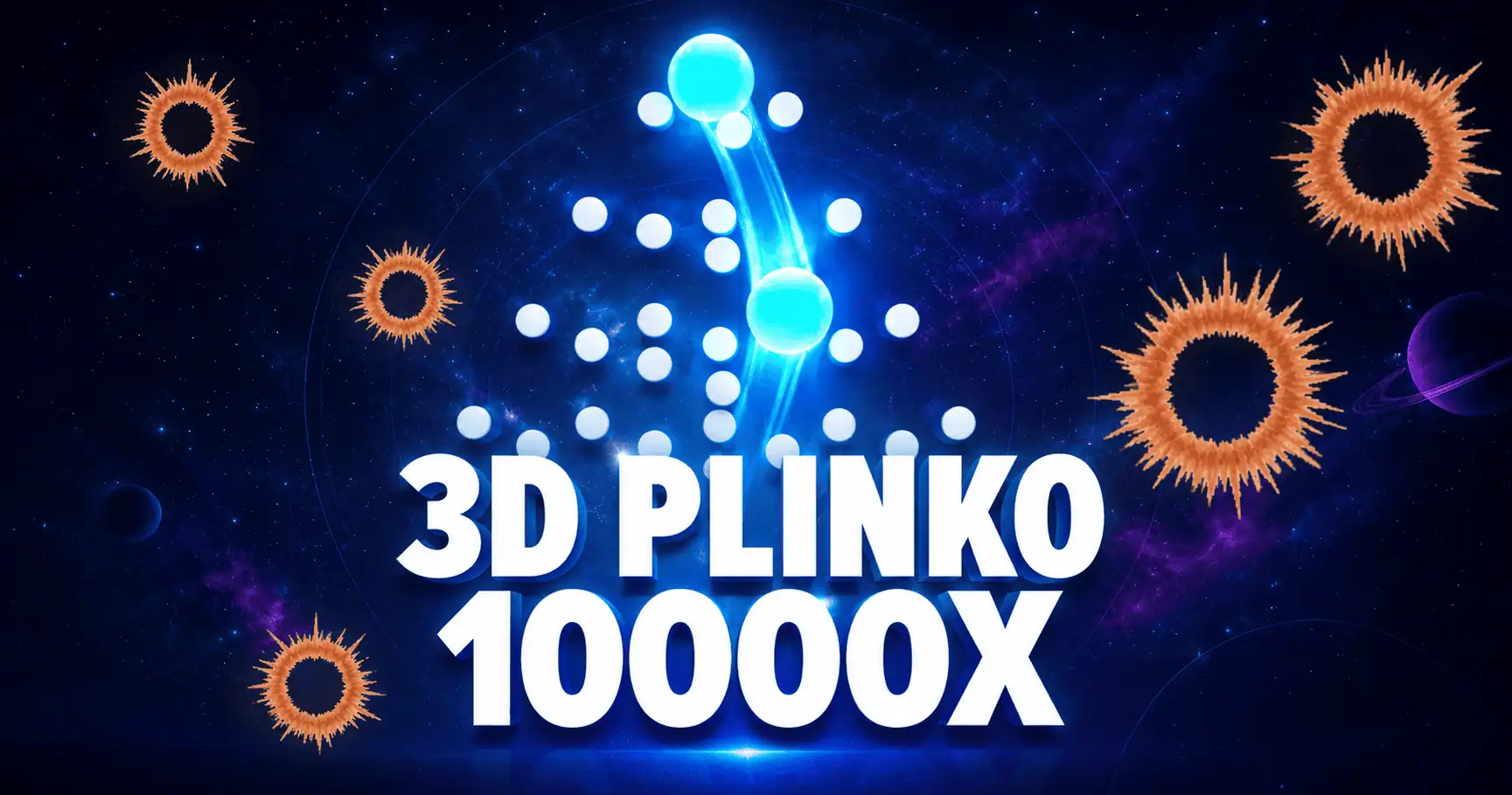 3D Plinko 10000x Slot Demo by Coreffect Interactive slot cover image