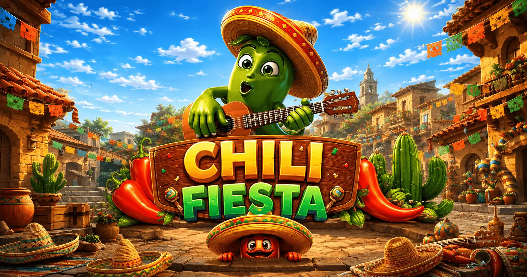 Chili Fiesta Slot Demo by Crashout Studios slot cover image