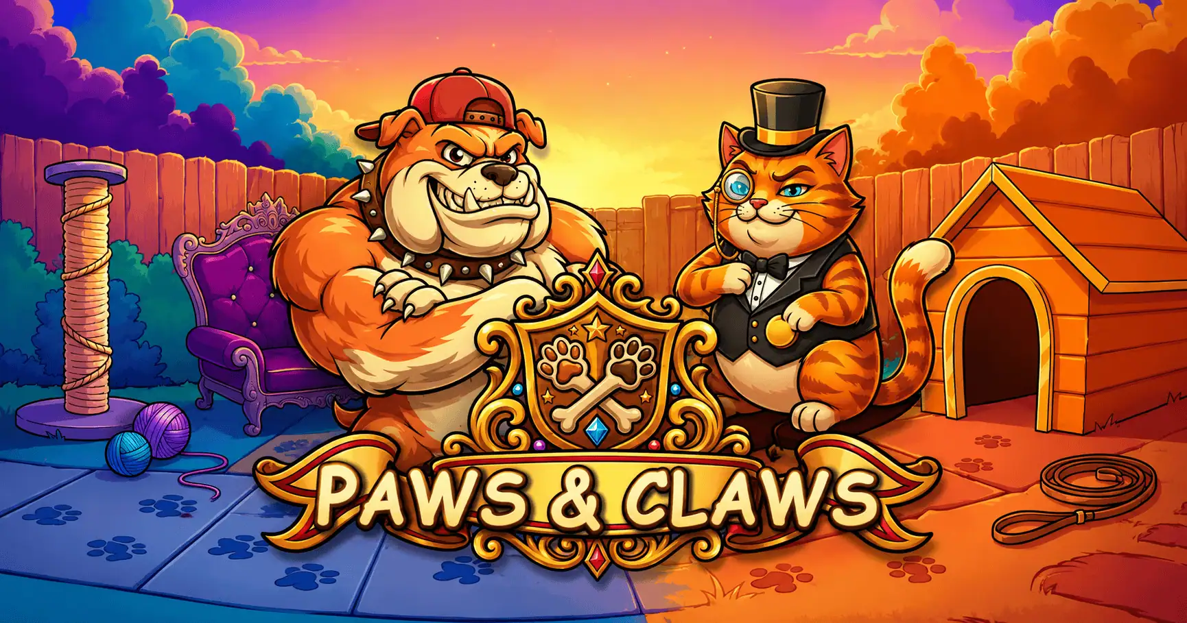 Paws & Claws Slot Demo by Dads Of Gambling slot cover image