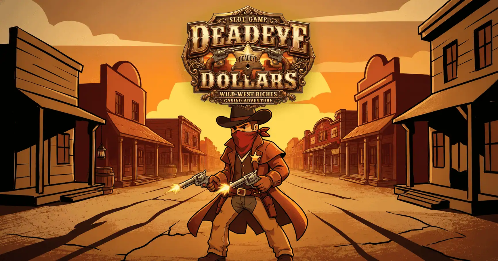 Deadeye Dollars Slot Demo by DarkByte slot cover image