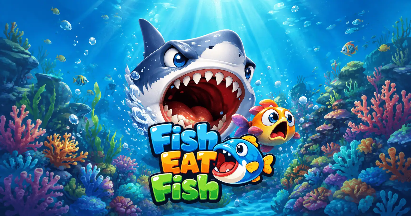 Fish Eat Fish Slot Demo by DarkByte slot cover image