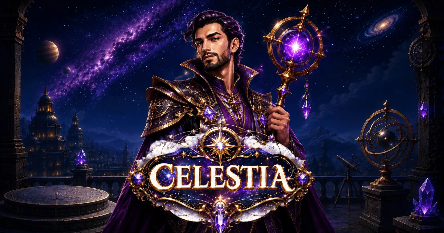 Celestia Slot Demo by Darkframe slot cover image